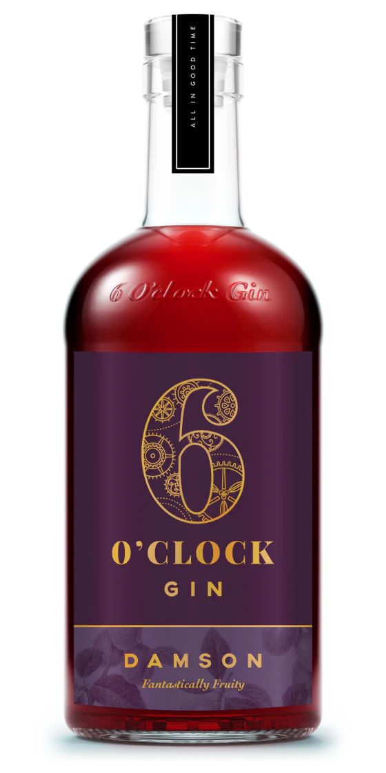 6 O'CLOCK DAMSON GIN
