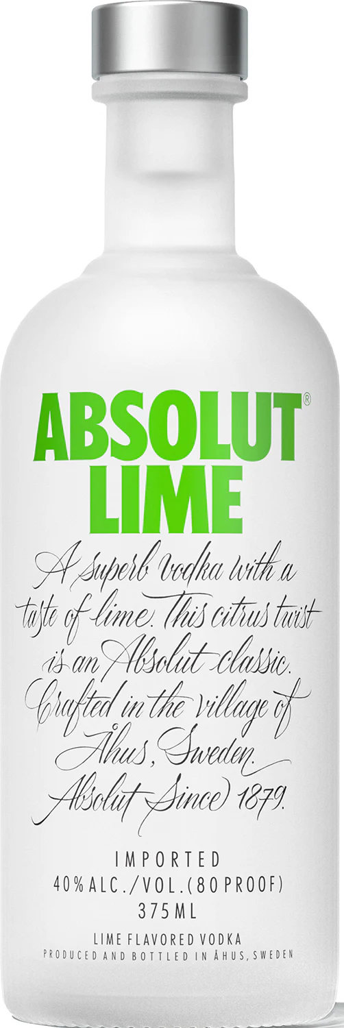 ABSOLUT LIME 375ML