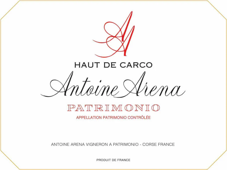 Antoine Arena Patrimonio Hauts de Carco Blanc - Image 2