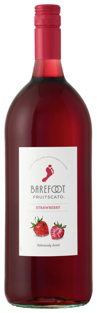Barefoot Fruitscato Moscato/Strawberry 1.5L (Pack of 6)