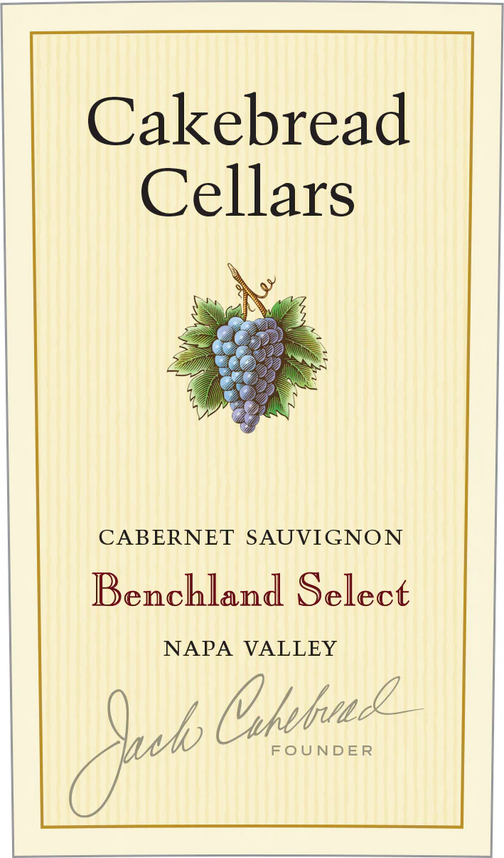 Cakebread Cabernet Sauvignon Benchland Reserve, Napa Valley - Image 2