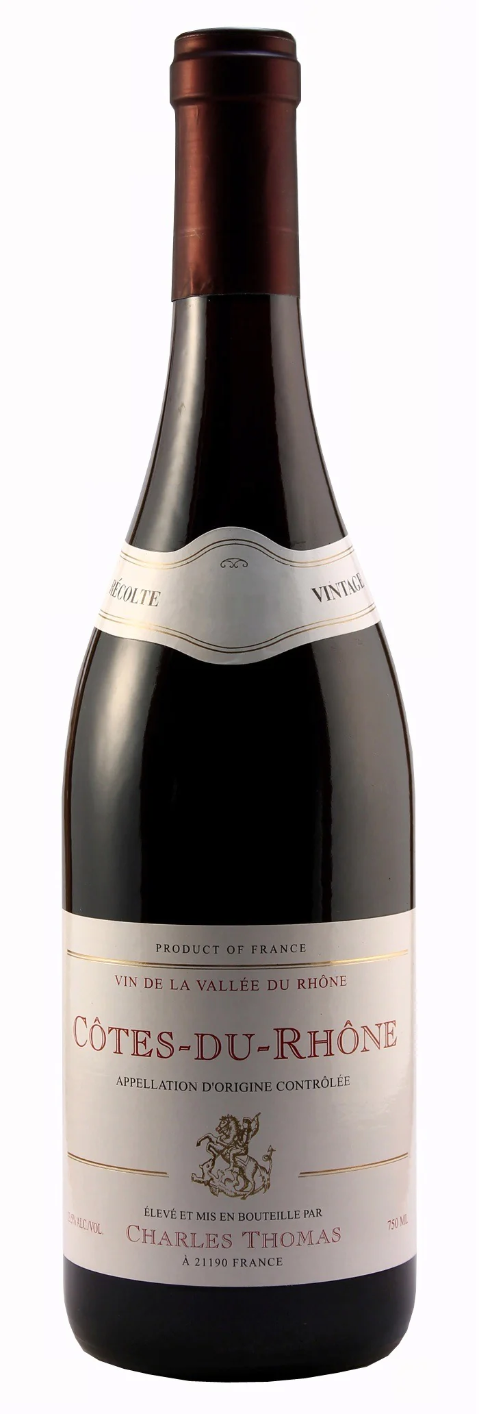CHARLES THOMAS COTES DU RHONE ROUGE