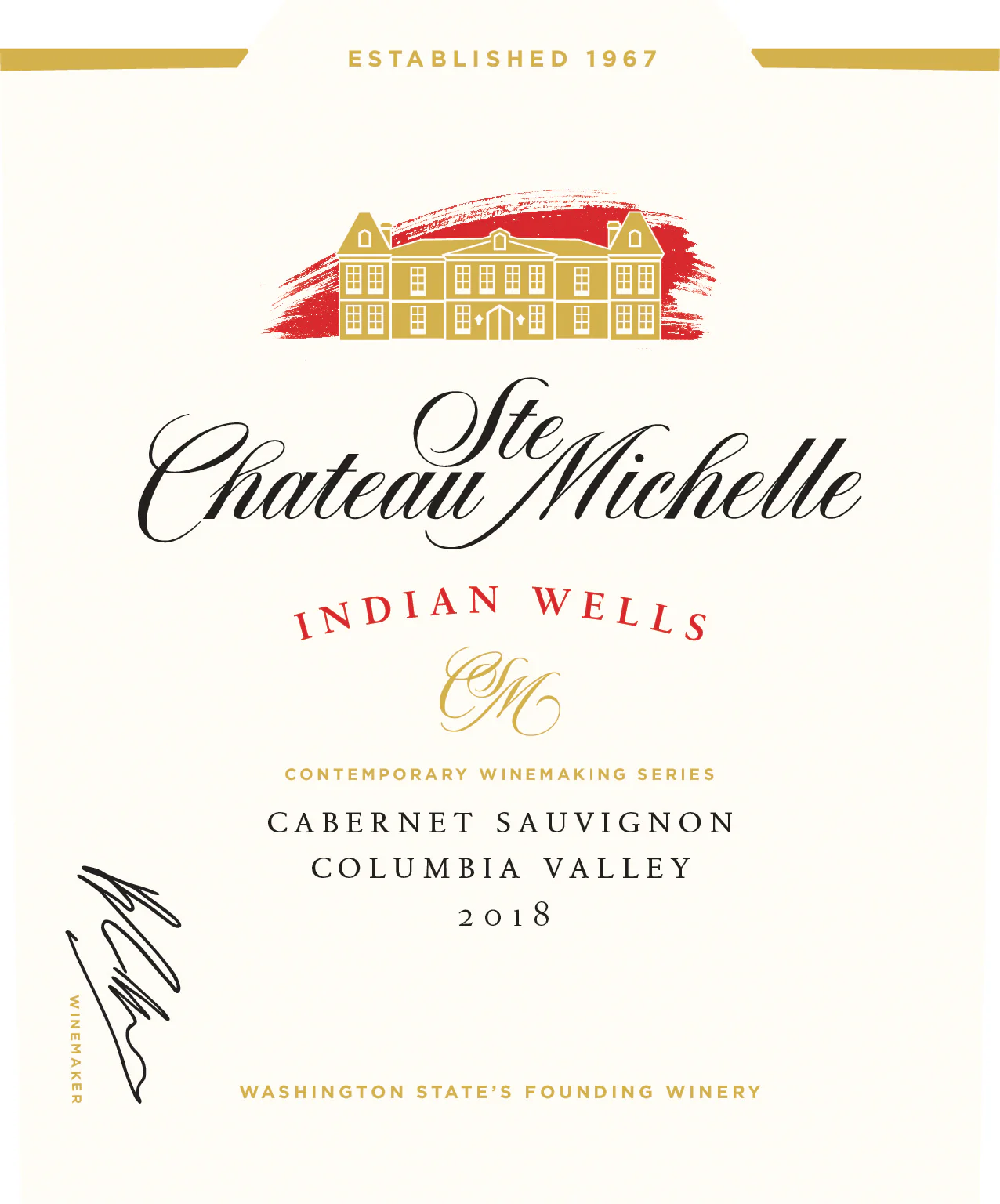 Chateau Ste. Michelle Indian Wells Cabernet Sauvignon - Image 2