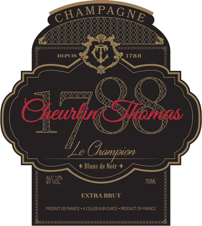 Cheurlin Champagne Le Champion Blanc de Noir - Image 2