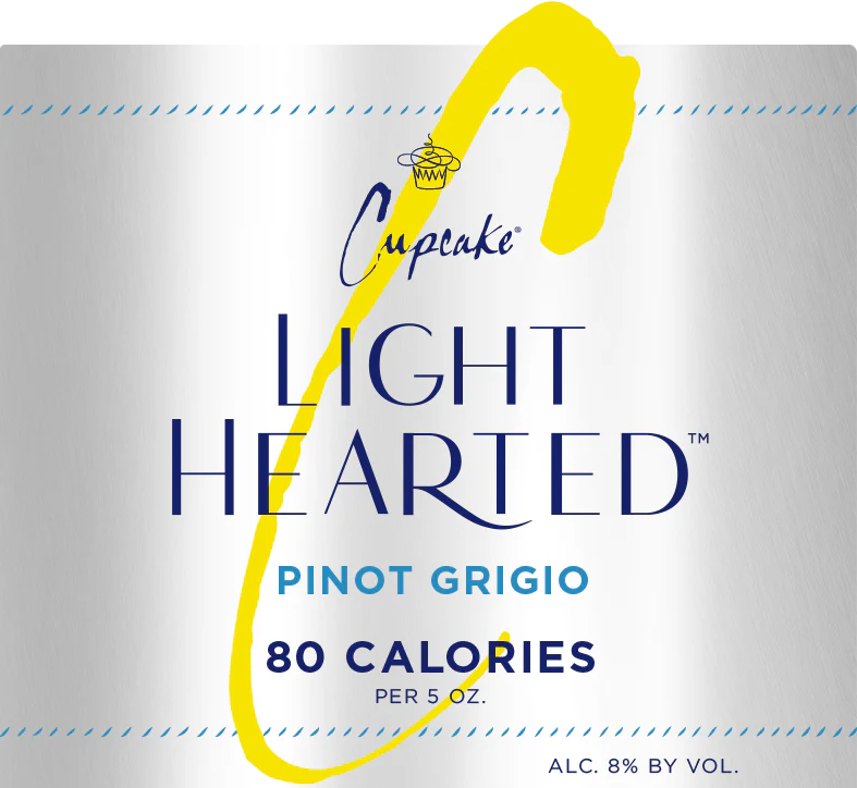Cupcake LightHearted Pinot Grigio, California - Image 2