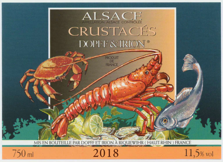 Dopff & Irion Crustaces Blanc, Alsace - Image 2