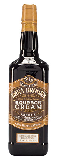 EZRA BROOKS BOURBON CREAM