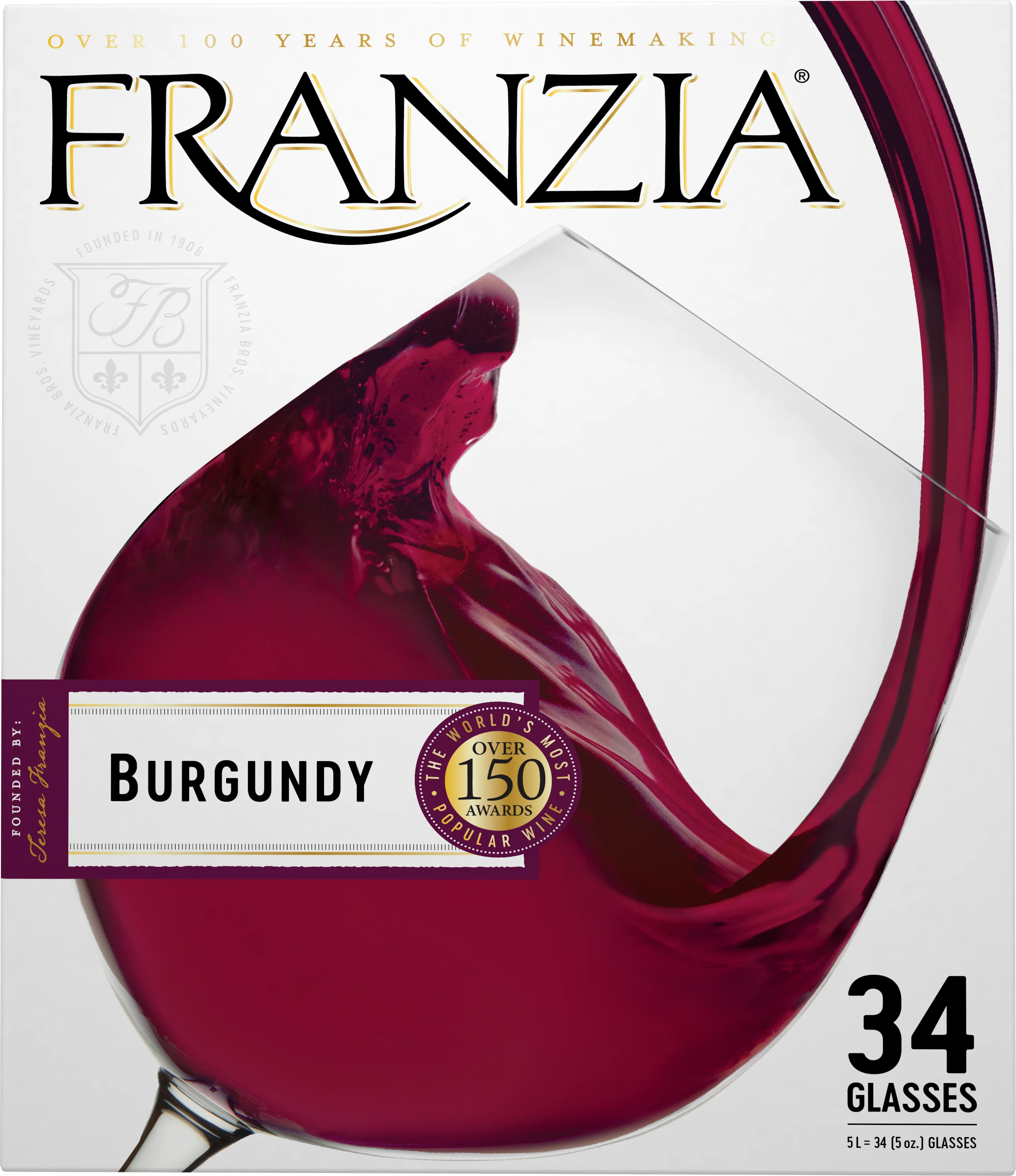 Franzia Burgundy 5.0L - Image 2