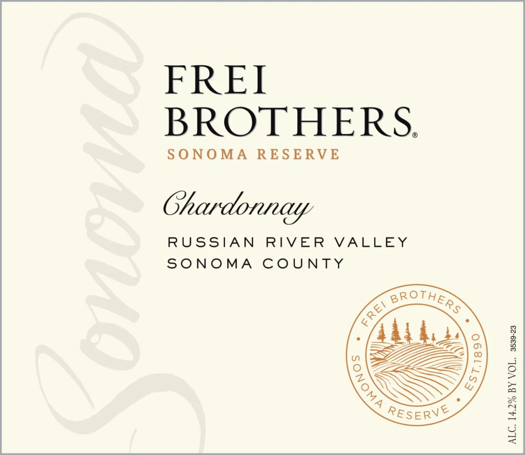 Frei Brothers Chardonnay - Image 2