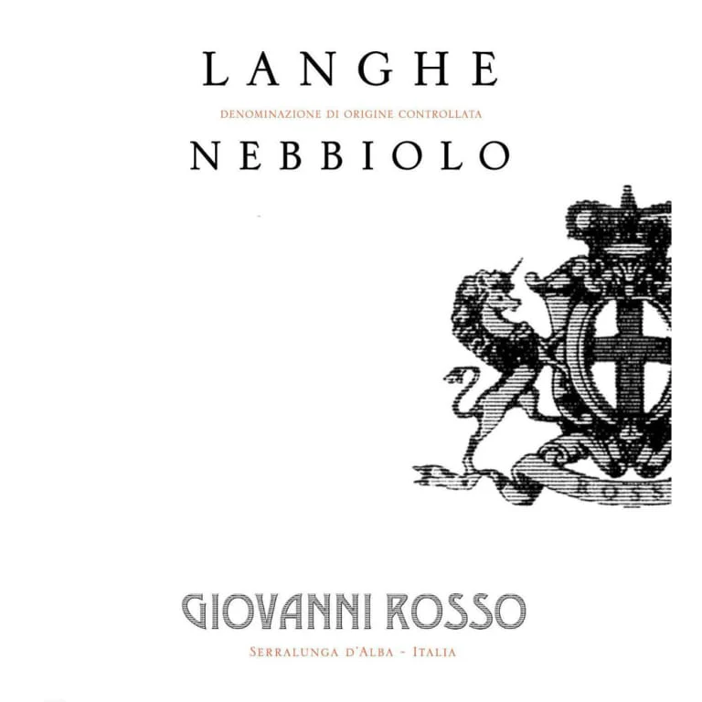 Giovanni Rosso Langhe Nebbiolo, Piedmont - Image 2