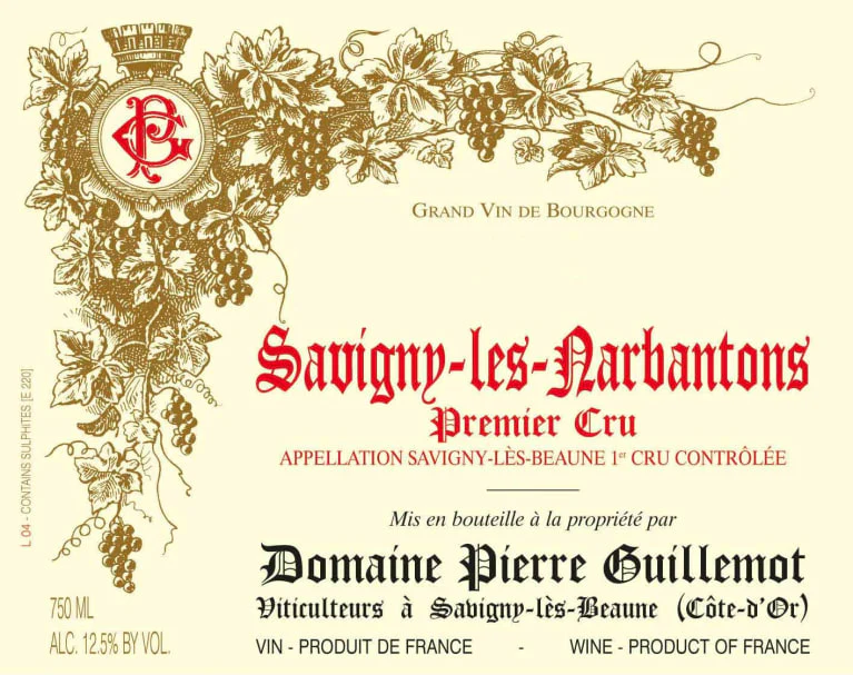 Guillemot Savigny-les-Narbantons 1er Cru 1ERCR - Image 2