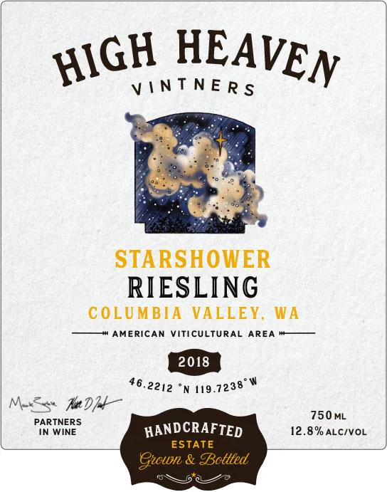 High Heaven Vin Starshower Riesling - Image 2
