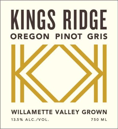 Kings Ridge Pinot Gris, Willamette Valley - Image 2