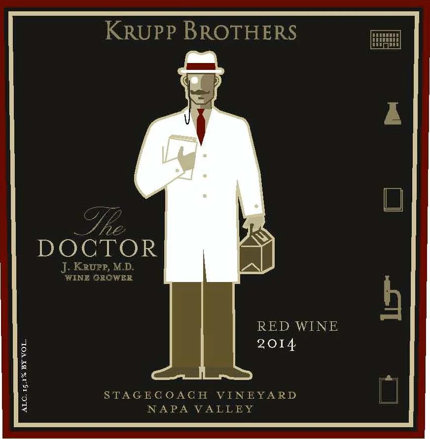 Krupp Brothers The Doctor Red Blend - Image 2