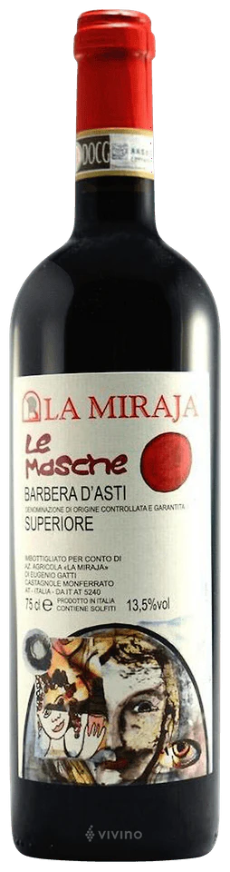 La Miraja Le Masche" Barbera d'Asti DOCG MASCH"