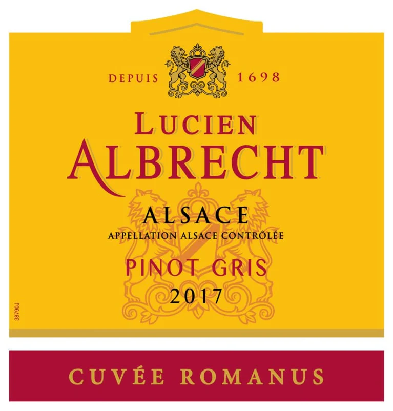 Lucien Albrecht Pinot Gris Cuvee Romanus - Image 2