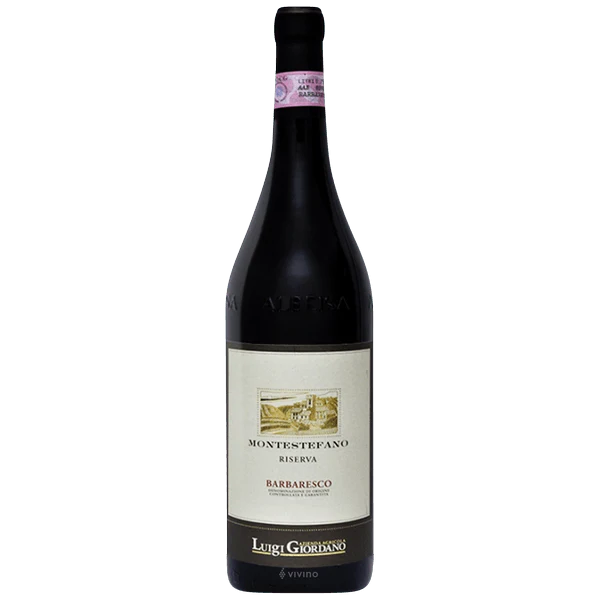 Luigi Giordano Barbaresco Riserva Montestefan MONTE