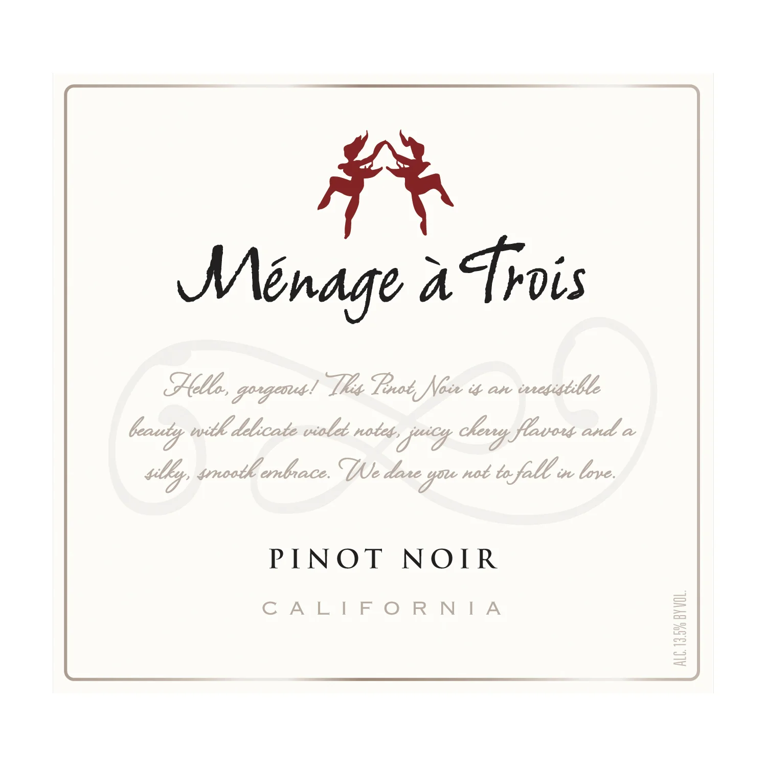 Menage a Trois Pinot Noir - Image 2