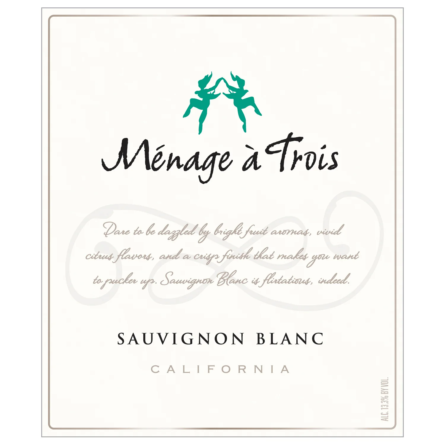 Menage a Trois Sauvignon Blanc - Image 2