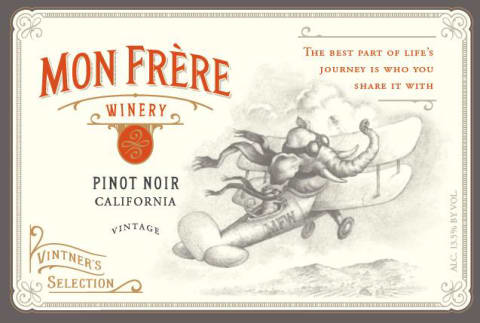 Mon Frere California Pinot Noir - Image 2
