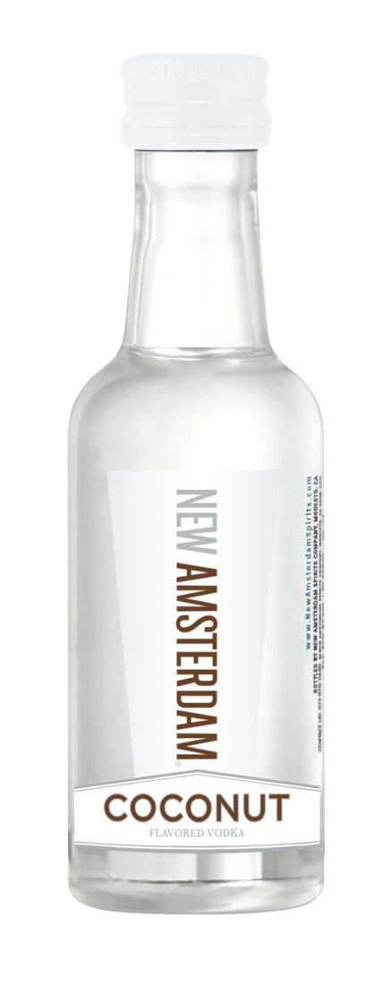 NEW AMSTERDAM COCONUT PL 50ML SLEEVE (10 BOTTLES)