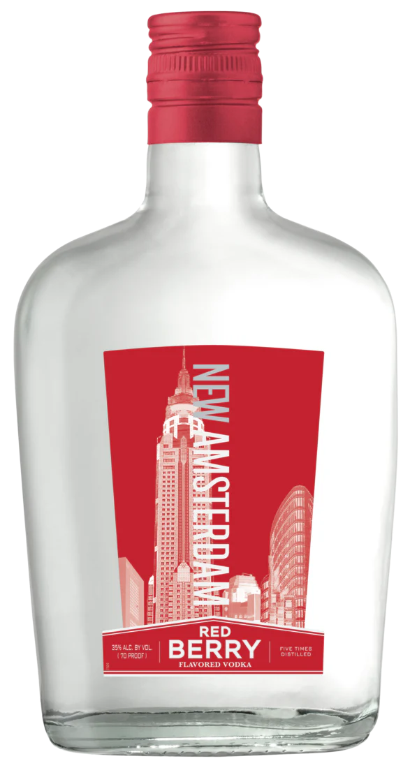 NEW AMSTERDAM RED BERRY 375ML