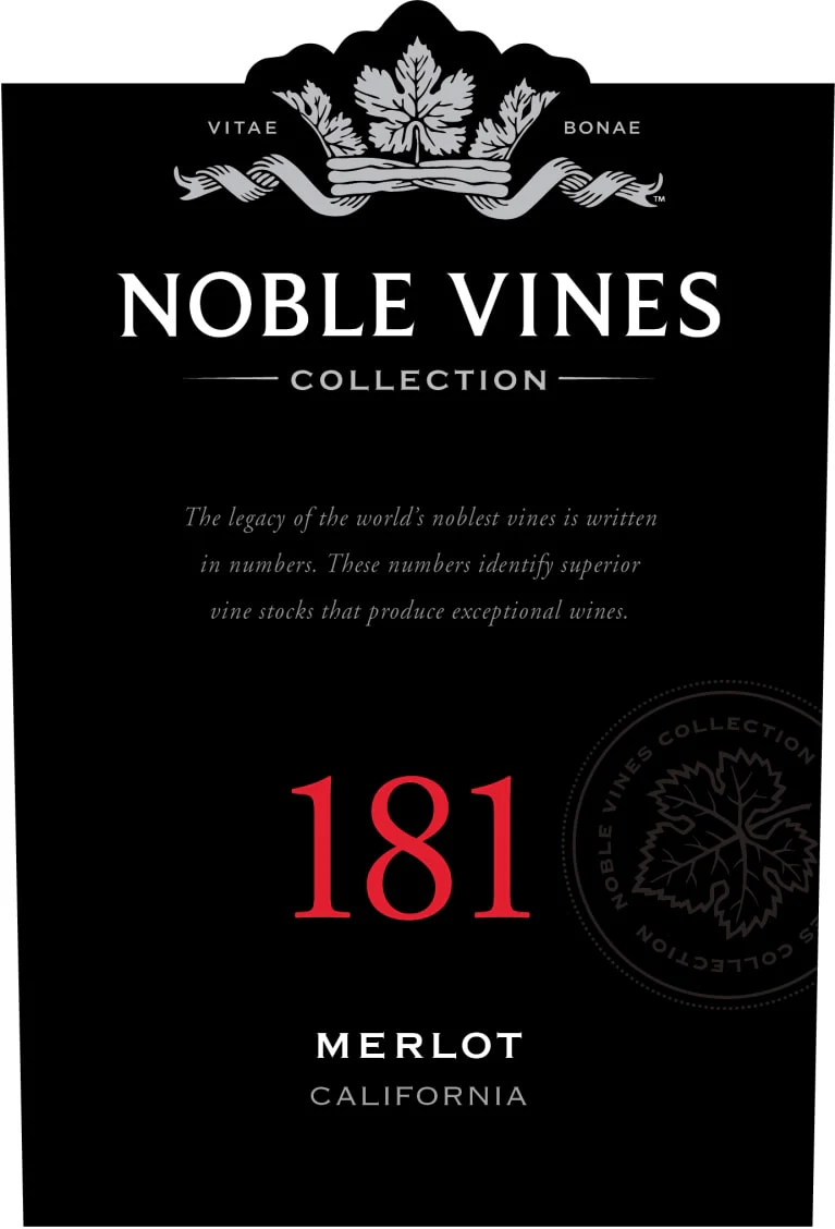 Noble Vines 181 Merlot - Image 2