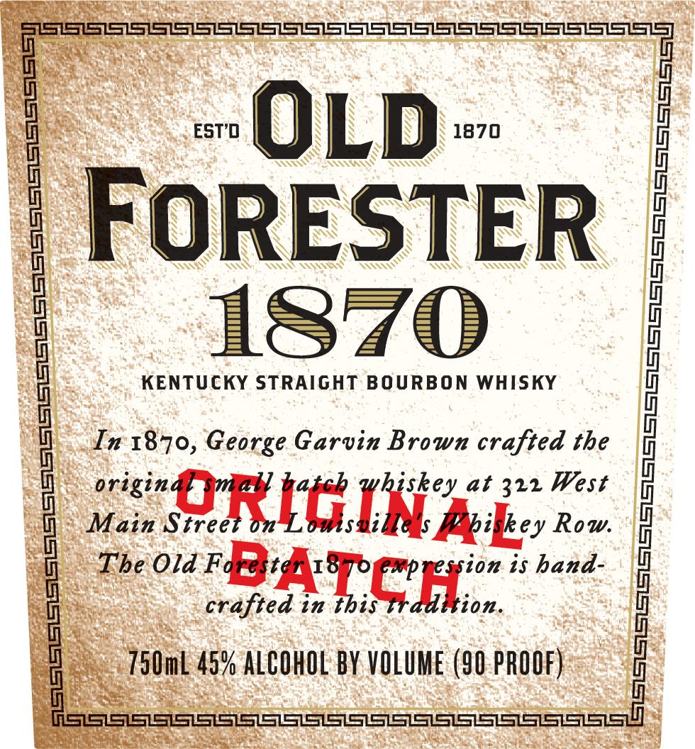 OLD FORESTER 1870 - Image 2