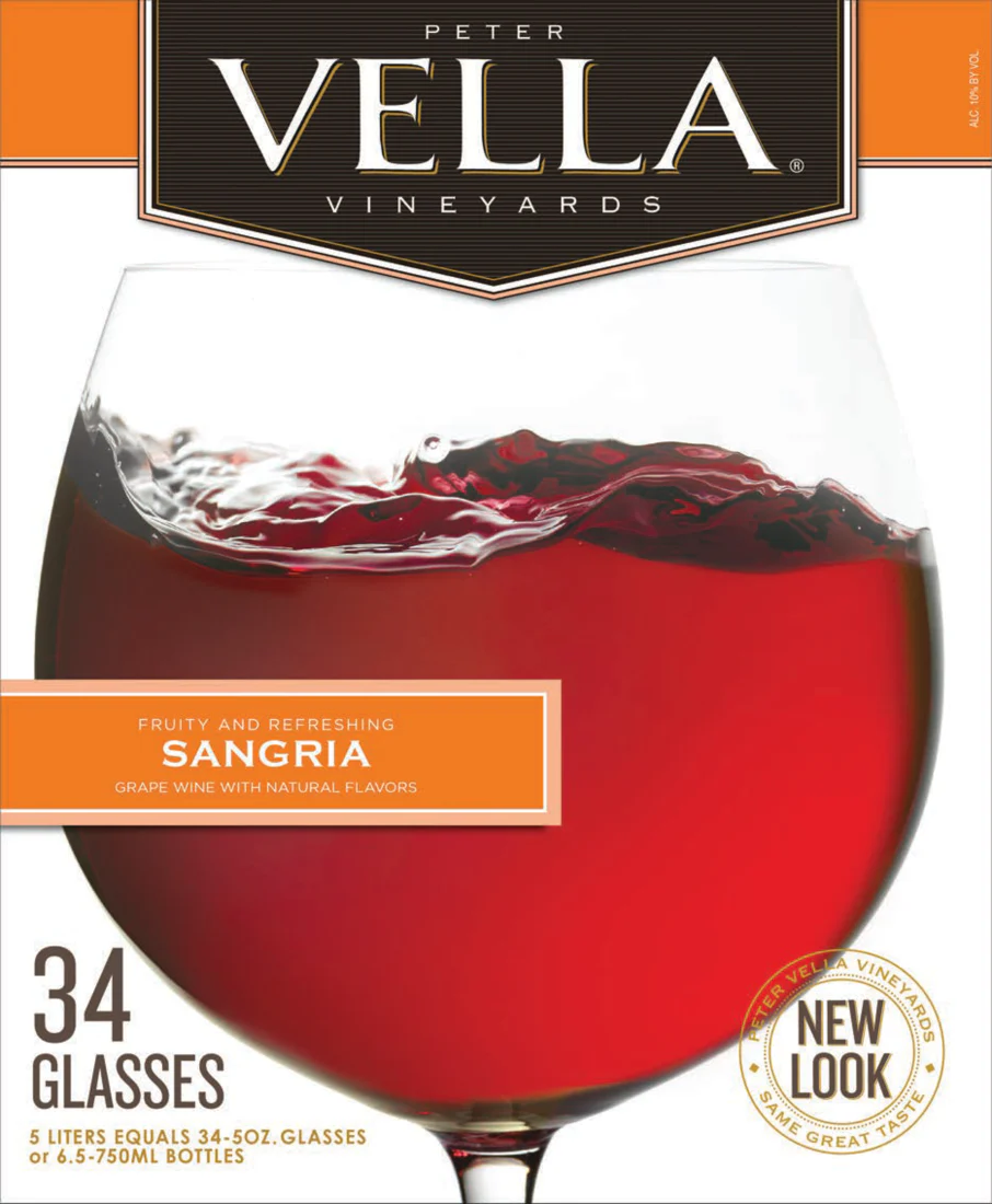 Peter Vella Sangria 5.0L - Image 2