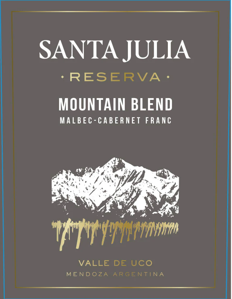 Santa Julia Reserva Mountain Red Blend - Image 2