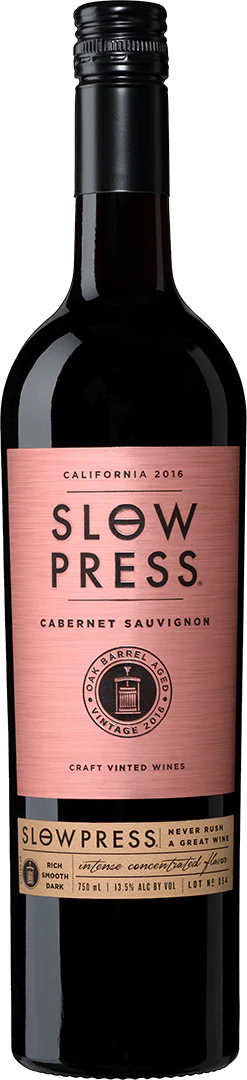 Slow Press Cabernet Sauvignon, California