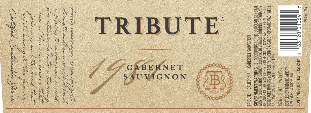Tribute Cabernet Sauvignon, California - Image 2