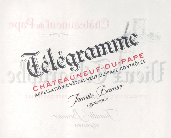 Vieux Telegramme CDP Rouge ROUGE - Image 2